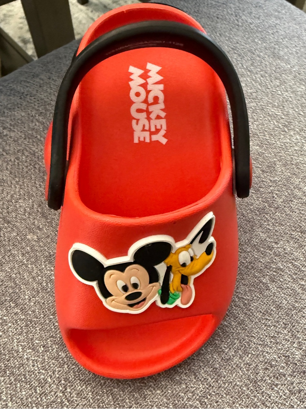 NWOT Mickey Mouse Baby Slide Sandals - Picture 7 of 8